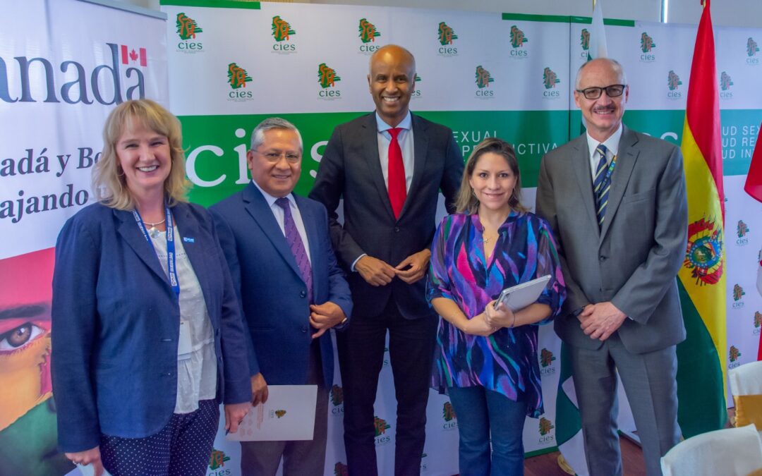 Ministro de Canadá llega a Bolivia para lanzar dos nuevos proyectos enfocados en fortalecer derechos sexuales y reproductivos de los adolescentes, y reducir la violencia sexual y basada en género