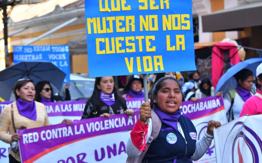 Bolivia reporta 45 feminicidios y 19 infanticidios en el primer semestre del año