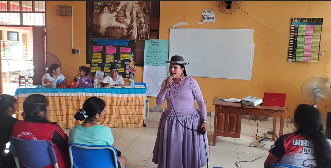 Senadora Velasco socializa en Cobija anteproyecto de ley derechos sexuales