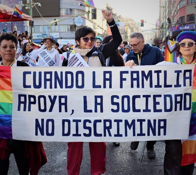 Diversity March in Bolivia Diversity March in Bolivia