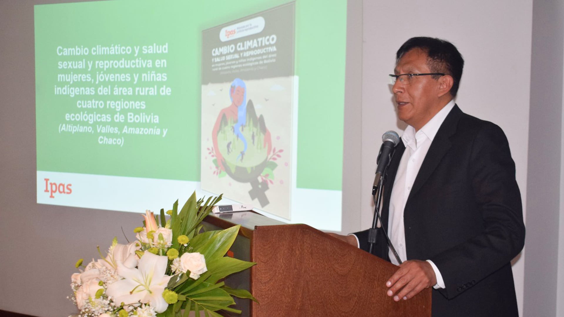 Presentation Presentación de la investigación “Cambio climático y salud sexual y reproductiva en mujeres indígenas del área rural